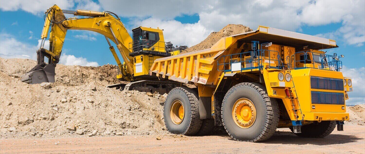 Excavator & Rock Truck